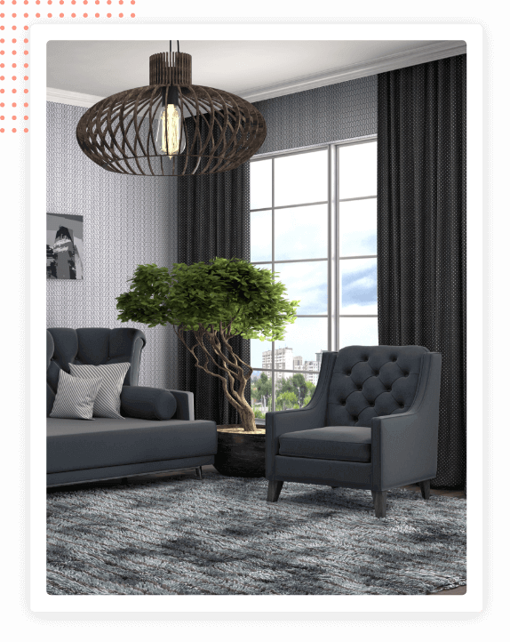 Intérieur de maison moderne